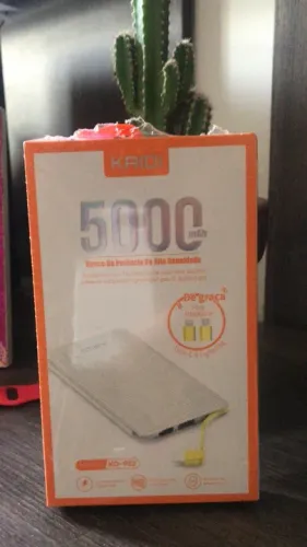 Carregador Portátil - 5000 e 10000 Mah Digital