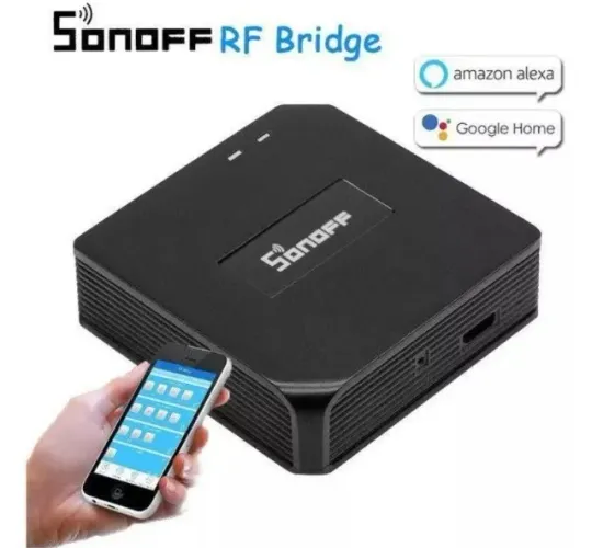 Sonoff Rf Bridge 433mhz Controle Remoto Rf P/ Wifi Arduino Automação Robotica COD-AM326 
