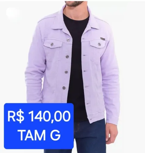 Jaquetas Jeans de Diversas Cores