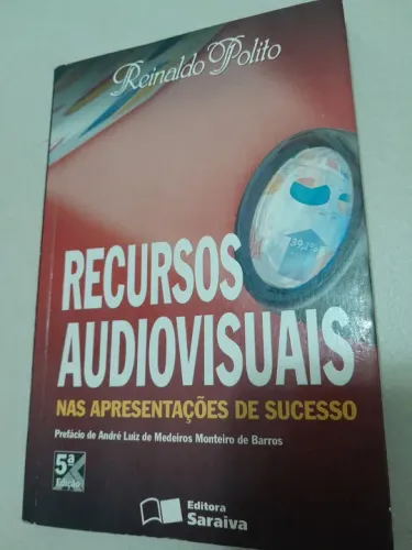 Vendo livro "Recursos Audiovisuais", do Mestre Reinaldo Polito, em Manaus!!!
