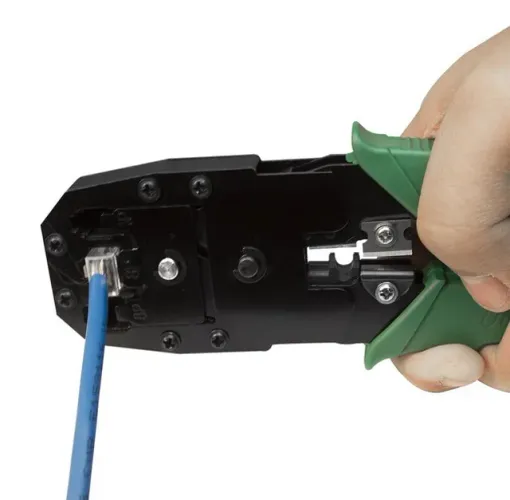 Alicate Crimpador Cabo de Rede RJ11, RJ12 e RJ45 (8P8C, 6P6C e 4P4C)