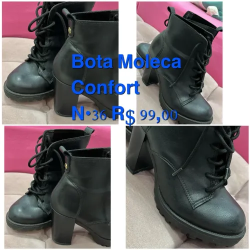 Sapatos bota número 36