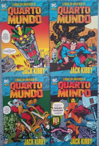 HQs Quarto Mundo por Jack Kirby - 9 Volumes (COMPLETO)
