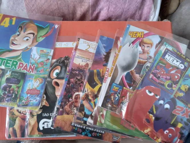 Coleção de DVDs Disney