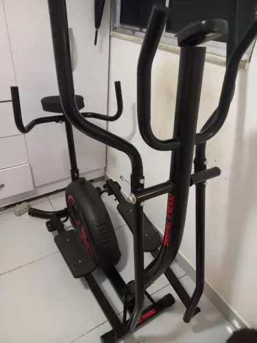 Bicicleta Ergométrica e Elíptico - 2 em 1