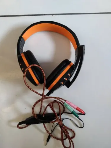 Headset Gamer com Microfone - Ótimo para jogos!