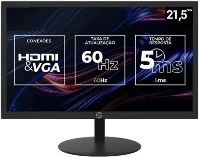 Monitor 21.5" BPC 22WR-75 - Full HD - 75Hz - 5ms - HDMI/VGA