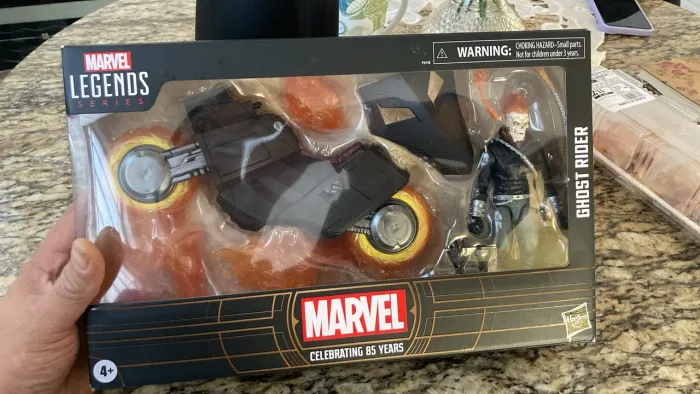Marvel Legends Ghost Rider motoqueiro fantasma