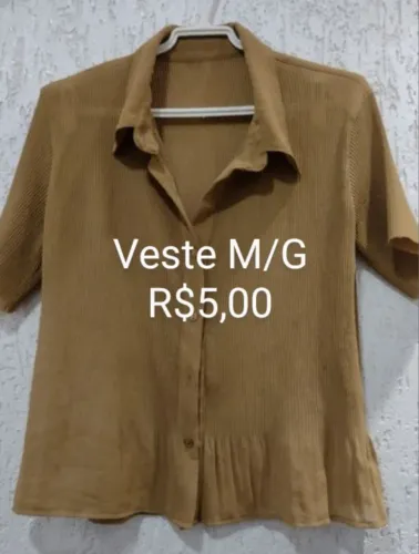 Blusas femininas qualquer peça -R$5,00