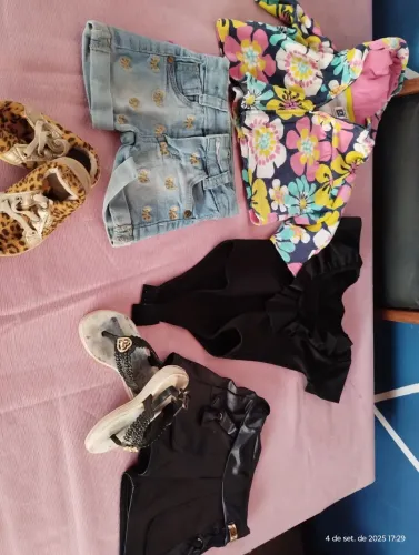 Lote 68 peças 6m , 1ano marquinhas 