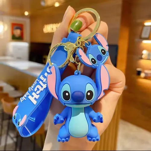 Chaveiro Stitch e Angel Pingente - Lindo e Charmoso Disponível ?