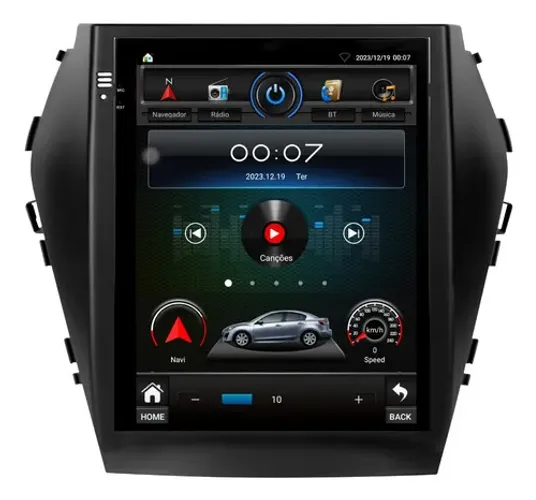 Multimidia Aikon Core Red Tesla Santa Fe 2014 2019 64gb 9.7'