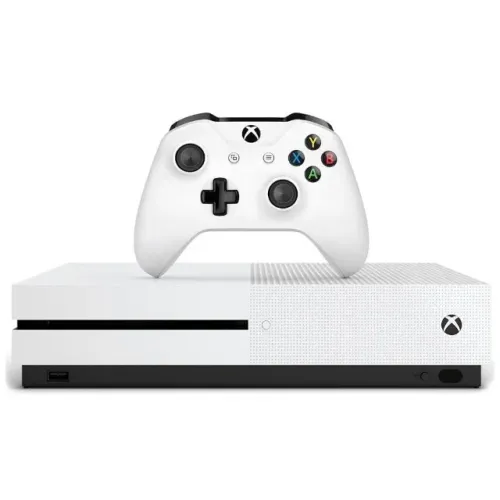 Microsoft Xbox One S 1TB Branco Slim 4K HDR Controle Original