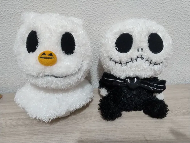 Lote 2 pelúcias O estranho mundo de Jack
