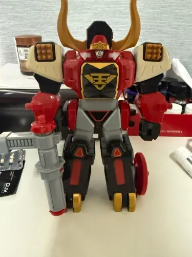 Power Rangers Bullmegazord Samurai ( VENDO OU TROCO )