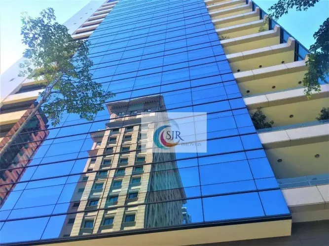 ala comercial de 426,42 m² com 11 vagas de garagem, piso elevado, forro modular e ar condi