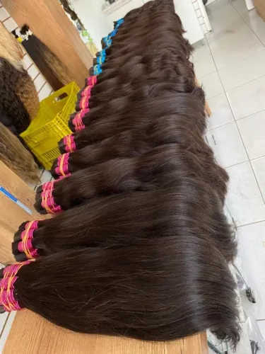 Cabelo Indiano Humano - 100% Natural