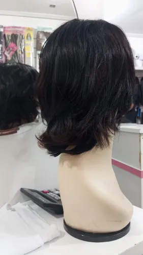 Peruca cabelo humano 