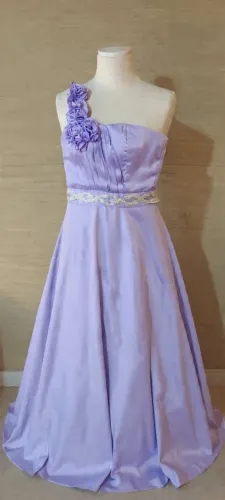 Vestido Longo Lilás de Festa