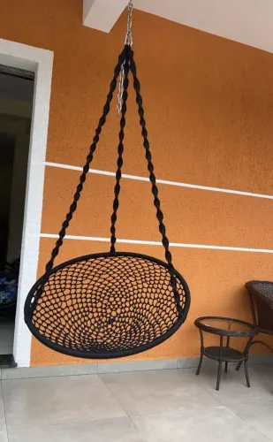Balança Suspensa de Macramê - Decoração e Conforto