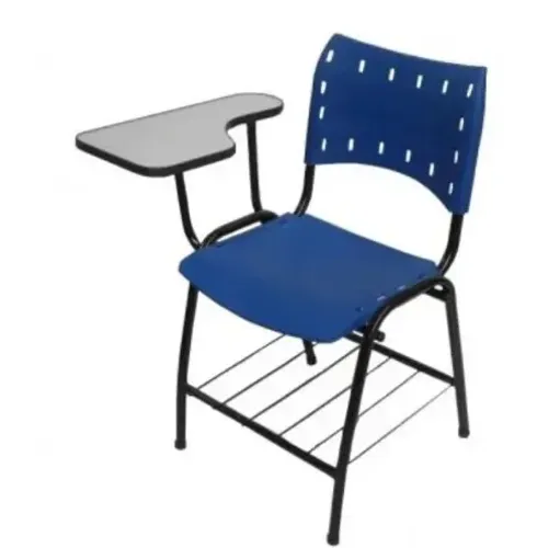 Cadeira Universitária Compact Prancheta Fixa Lateral