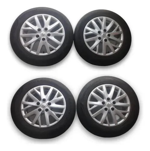 Jogo De Rodas 205/60 R16 Fluence 2014 2015 2016