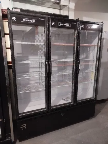 R1 Geladeira/Expositora Refrigerada 3 Portas - Restaurante/Comércio