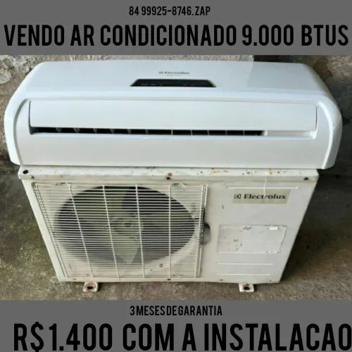 Vendo ar condicionado 9.000 BTUS