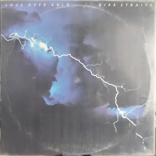 LP DIRE STRAITS - Love over gold - Impecável c/encarte