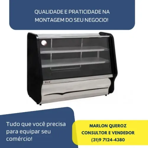 Balcão Refrigerado 2 Placas 1,5 Metros Ormifrio