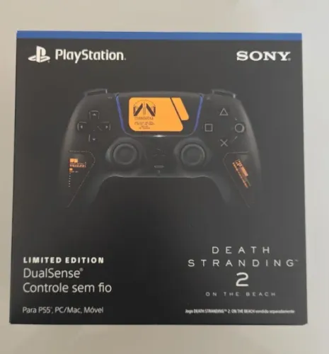 CONTROLE PS5 DUALSENSE EDIÇÃO DEATH STRANDING 2 - LACRADO