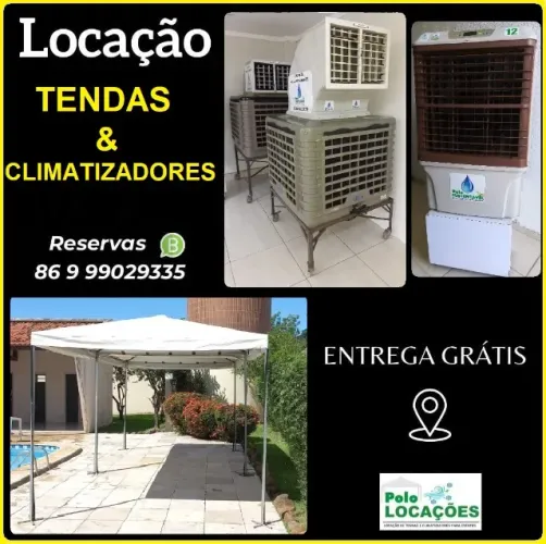 Locação de Tendas e Climatizadores para Eventos e Festas