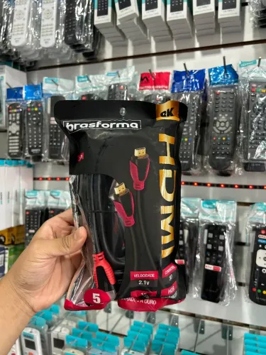Cabo HDMI de 5 Metros 8K ( Qualidade máxima )