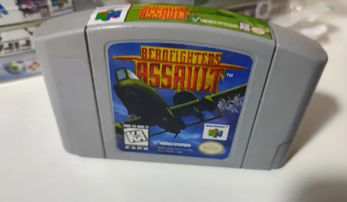 Cartucho de Jogo: Aerofighters Assault, para Nintendo 64