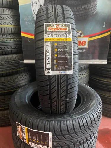 Pneu Remold 175/70R13 Crystone