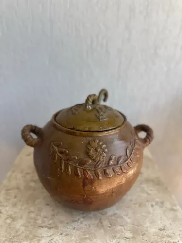 Sopeira De Cerâmica Saramenha Antigo