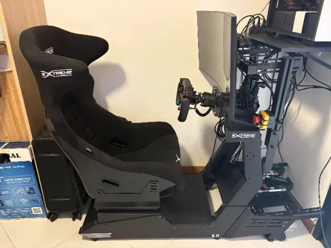 Cockpit 4.0 Extreme Racing + Base directdrive 15Nm ProRacing - Completo