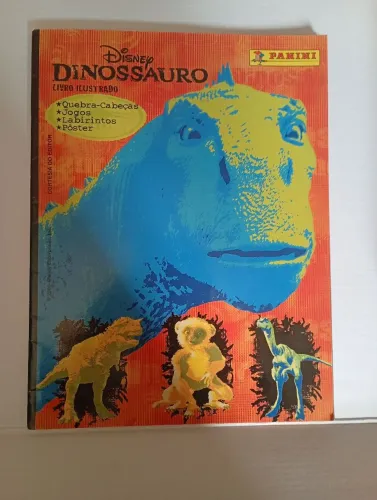 Álbum de Figurinhas Disney Dinossauros  Panini anos 2000