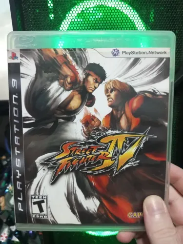 Street fighter IV jogo ps3 game Playstation 3
