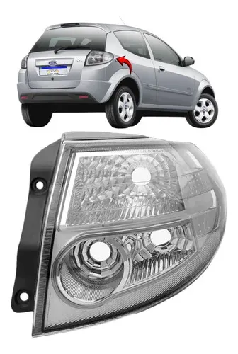 Lanterna Ford Ka 2008 2009 2010 2011 2012 2013 Cristal Novo 