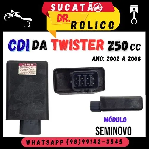 CDI módulo Twister 250cc - Peça para moto