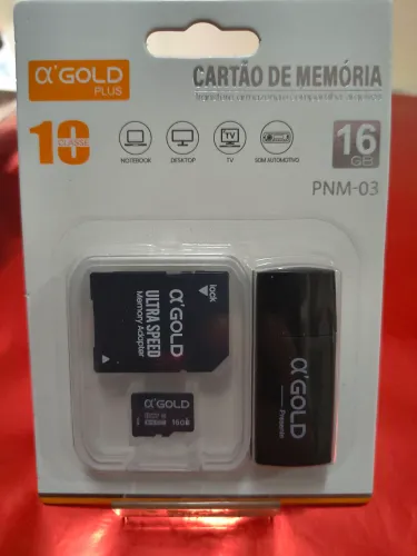 Cartão de Memória 16GB PNM-03 - A'Gold