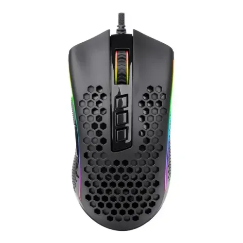 Mouse Gamer Redragon Storm Elite, RGB, 16000 DPI, 8 Botões, Preto - M988-RGB