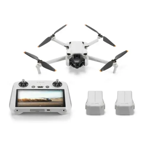 Drone DJI Mini 3 4k Com Tela Fly More Combo Novo Lacrado