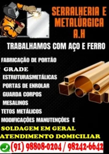 Serviços soldagem