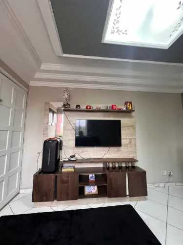 Estante para Tv de até 60\" Munique - Permóbili - Rustico / Cafe Rustico / Cafe