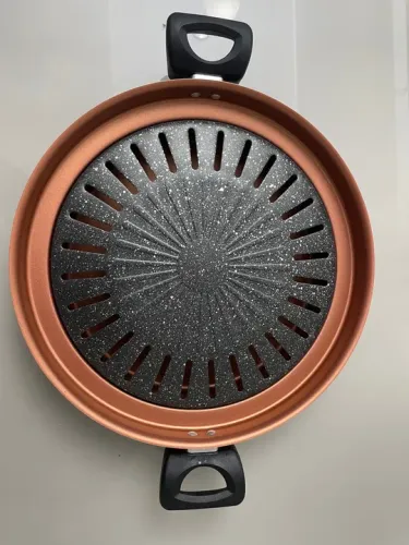 Frigideira e Grill com Tampa - Guassu com Fogareiro