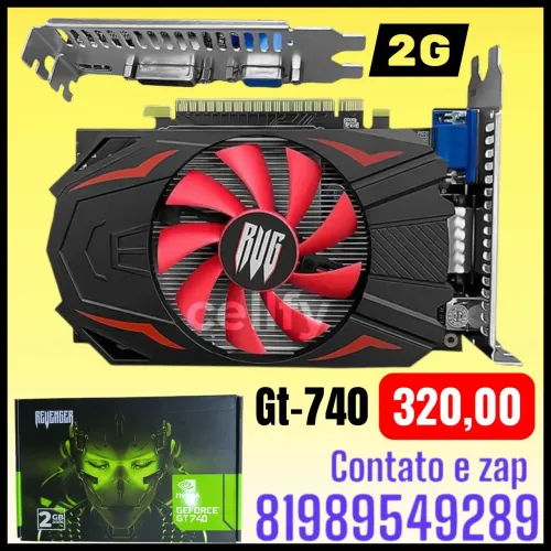 Placa de vídeo gt-740 2G