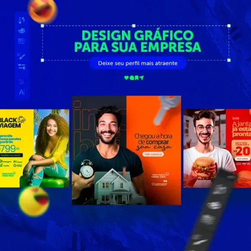 Serviços  de Design Gráfico e Edição de Vídeos | Posts, Reels, Banners, Flyer