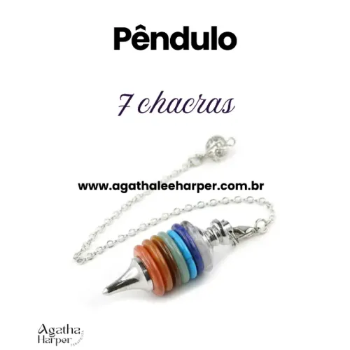 Pêndulo 7 Chakras: Radiestesia, Reiki, Análise Energética